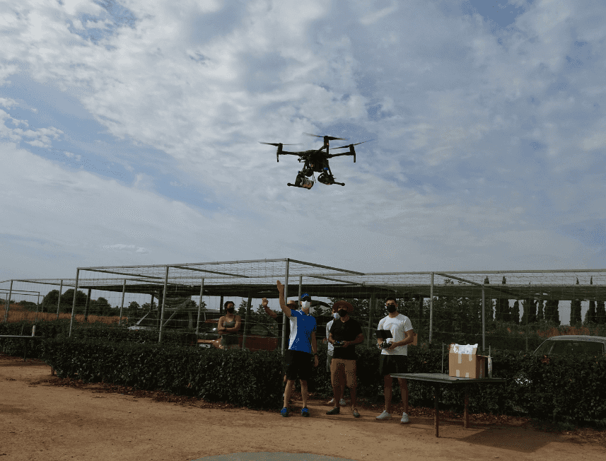 Controlando un mando de dron