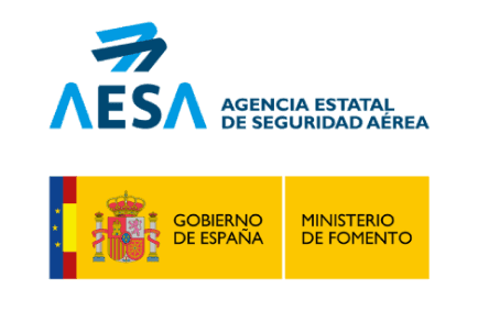 Logotipo de aesa y del ministerio de fomento